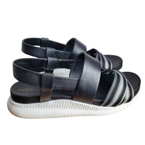 Black and White Women's Sandals